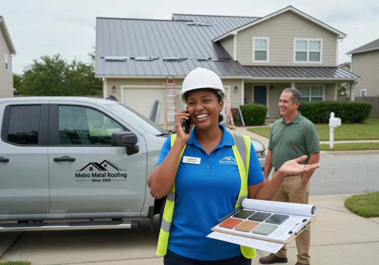 Storm Damage Metal Roof Repair in Indian Mound, TN